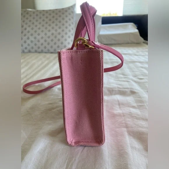 ✨Authentic Givenchy Mini Canvas Tote in Pink✨ - Picture 5 of 16